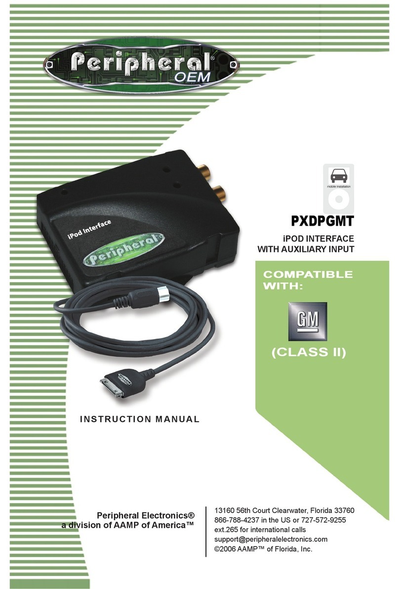 Peripheral PXDPGMT instruction manual