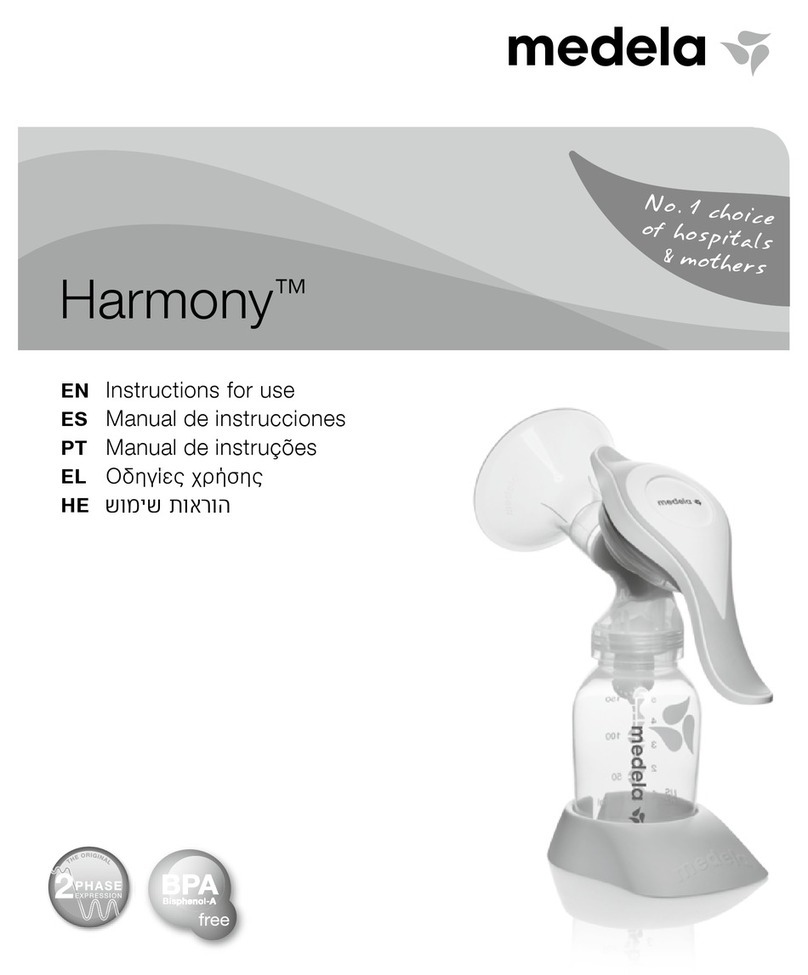 Medela Harmony User manual