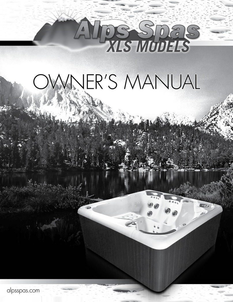 Alps Spas XLS series User manual