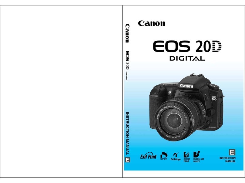 Camera EOS 20D Digital instruction manual