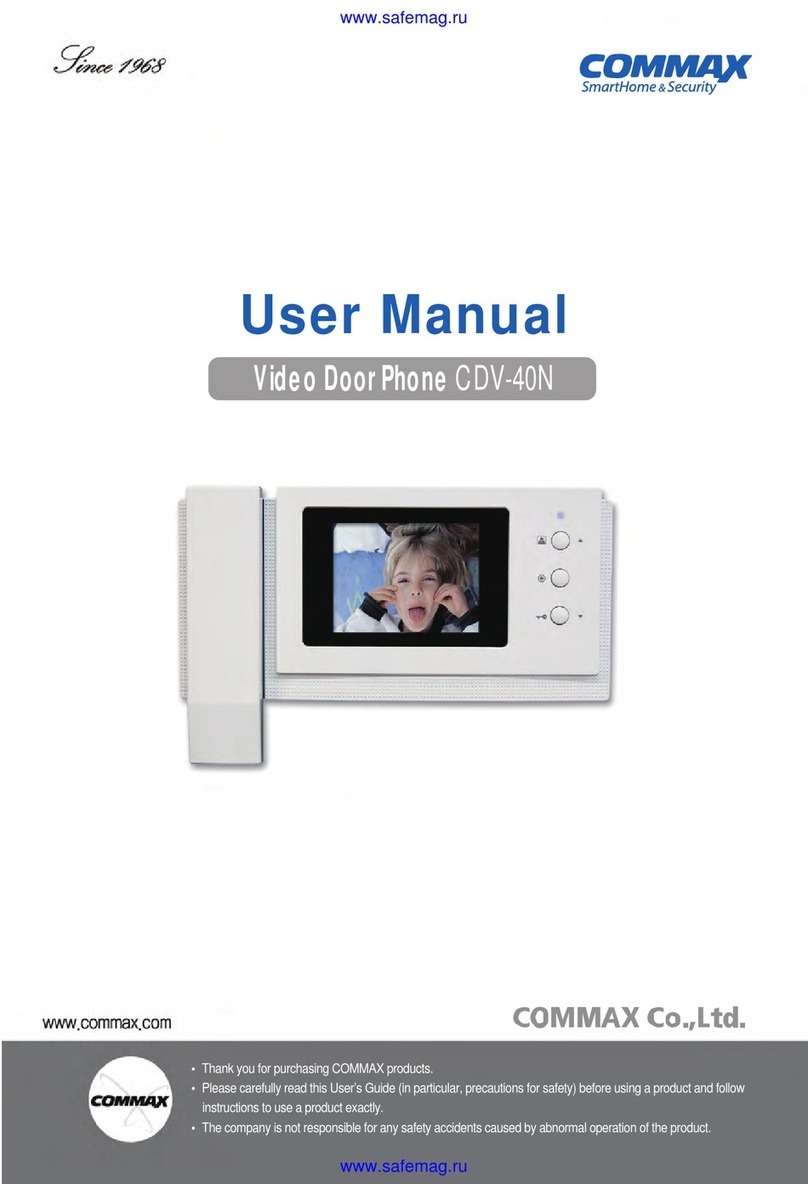 Commax CVD-40N user manual