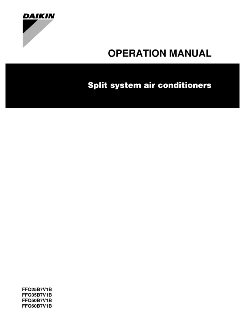Daikin FFQ25B7V1B User manual