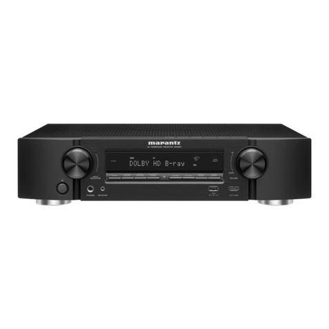Marantz NR1605 User manual