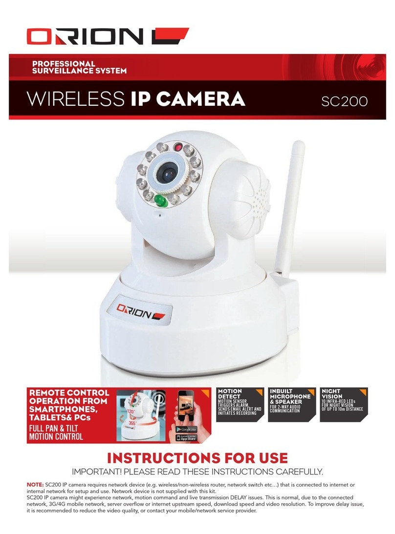 Orion SC200 User manual