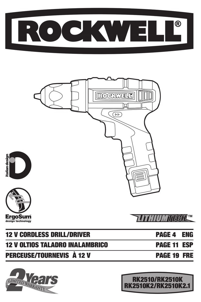 Rockwell RK2510 User manual
