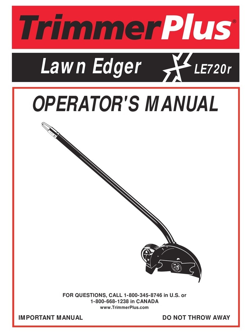 TrimmerPlus LE720r User manual