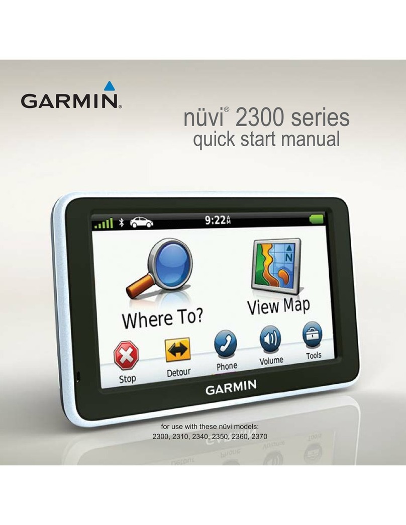 Garmin NUVI 2300 series Instruction manual