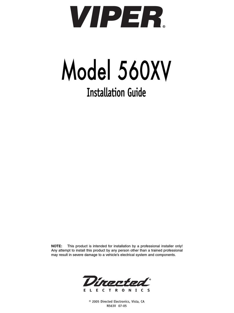 Viper 560XV installation guide
