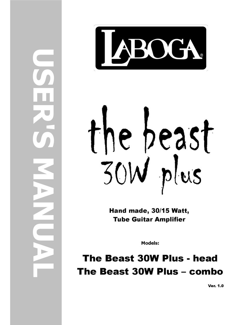 Laboga The Beast 30W Plus - head user manual