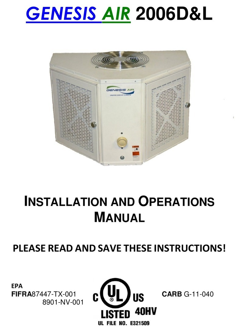 Genesis Air 2006D&L User manual