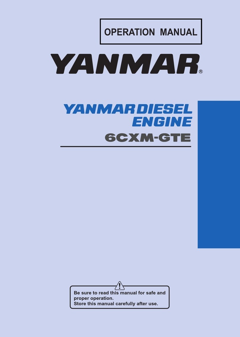 Yanmar 6CXM-GTE User manual