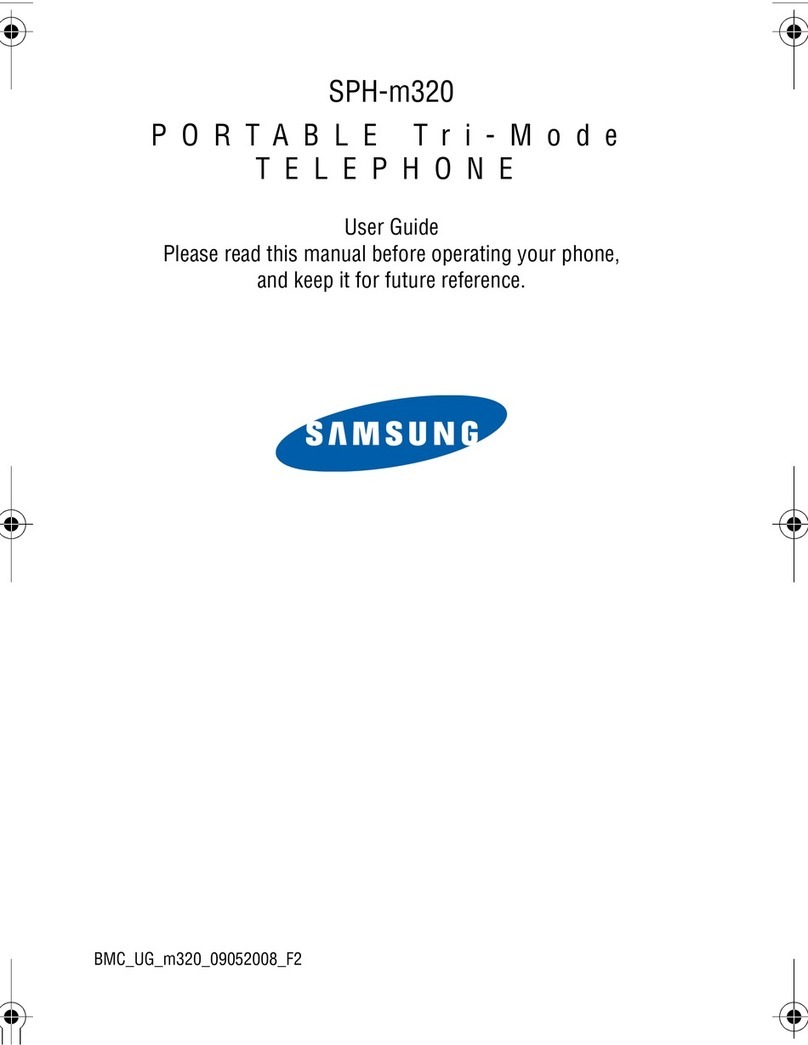 Samsung SPH-M320 user guide