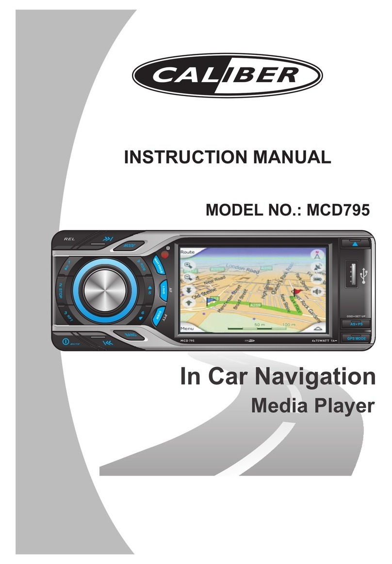 Caliber MCD795 instruction manual