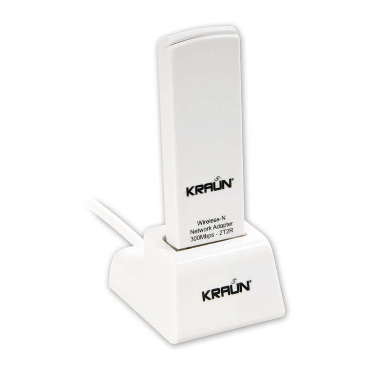 Kraun 2T2R User manual