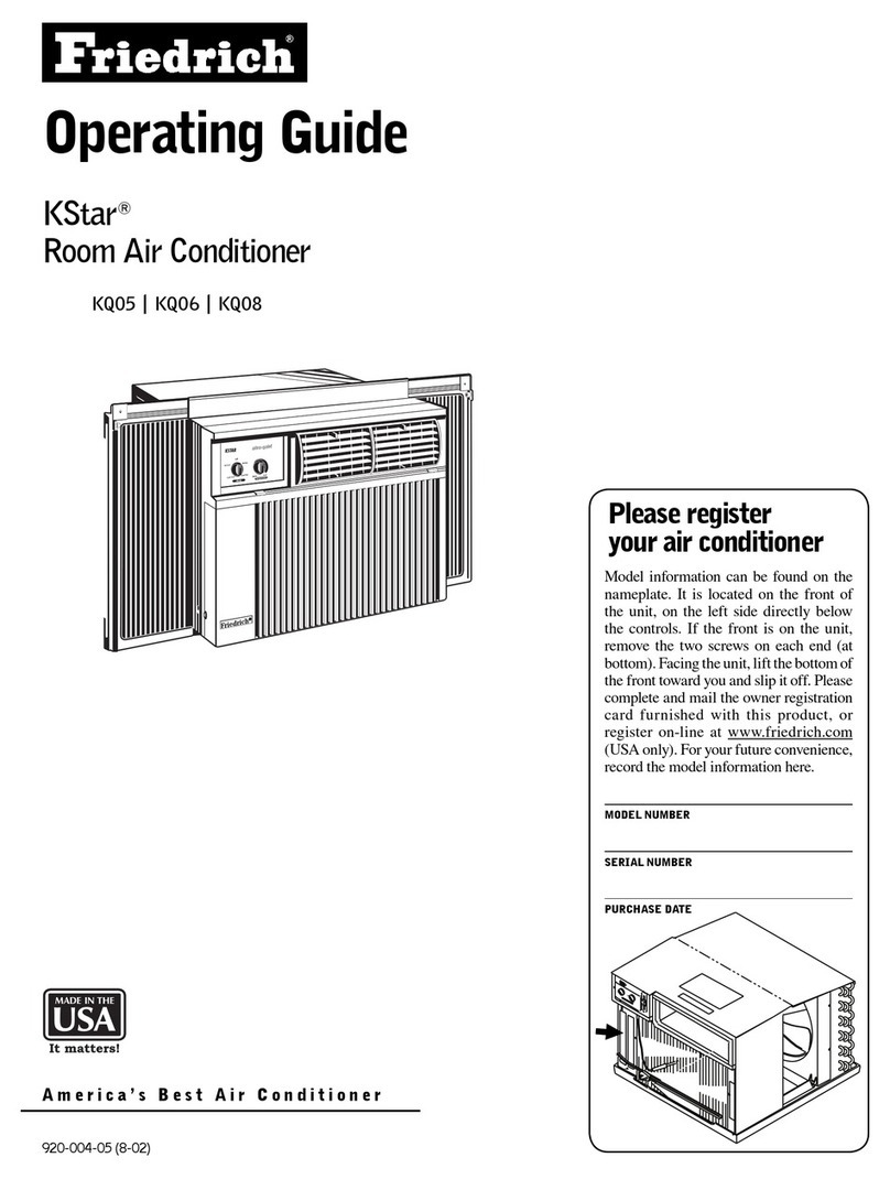 Friedrich KStar KQ05 User manual