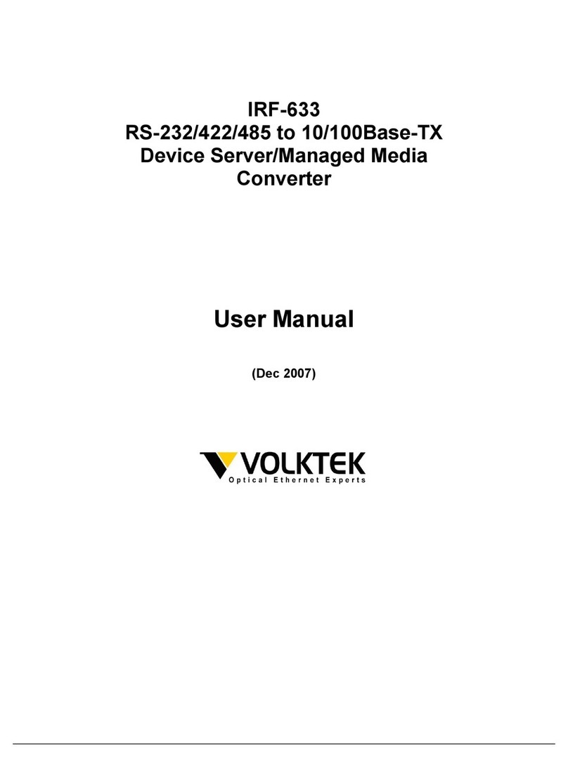 VOLKTEK IRF-633 user manual