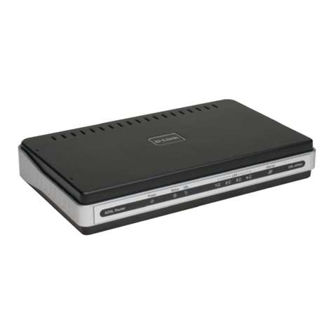 D-Link DSL-2540U User manual