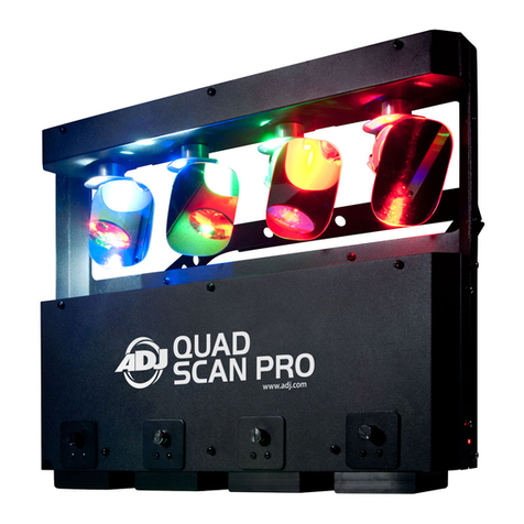 ADJ QUAD SCAN PRO User manual