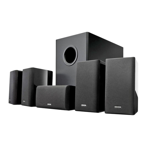 Denon SYS-5.1 owner's manual