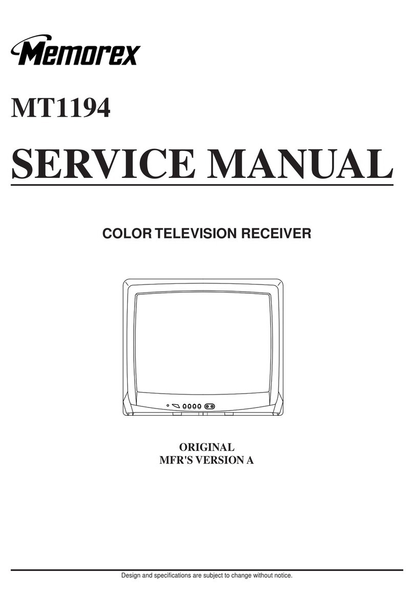 Memorex MT1194 Service manual