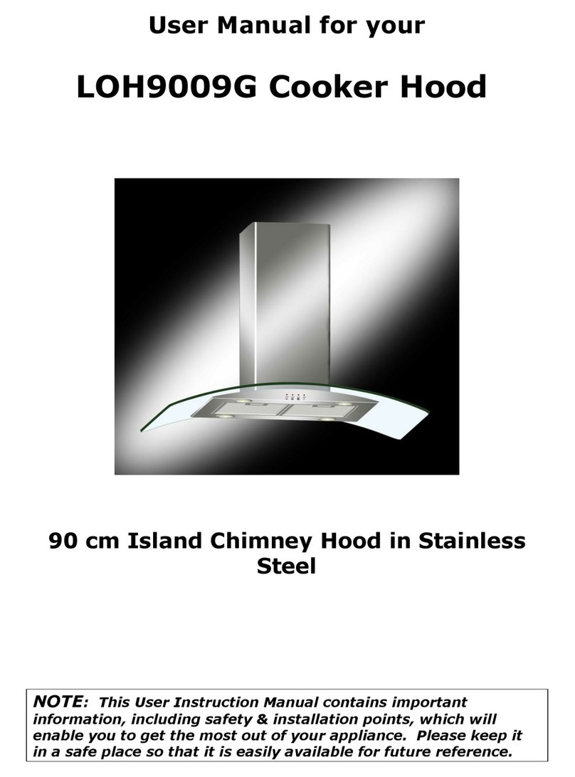 Think Appliances LOH9009G user manual