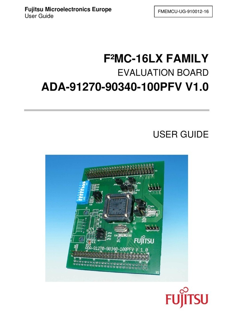 Fujitsu ADA-91270-90340-100PFV V1.0 User manual