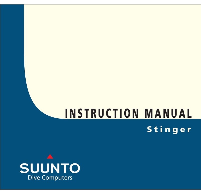Suunto Stinger instruction manual