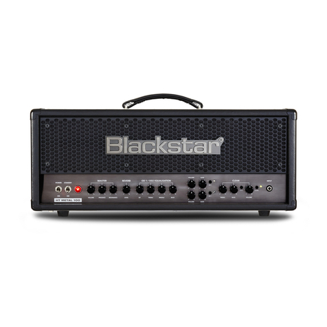 BLACK STAR HT METAL 100 User manual