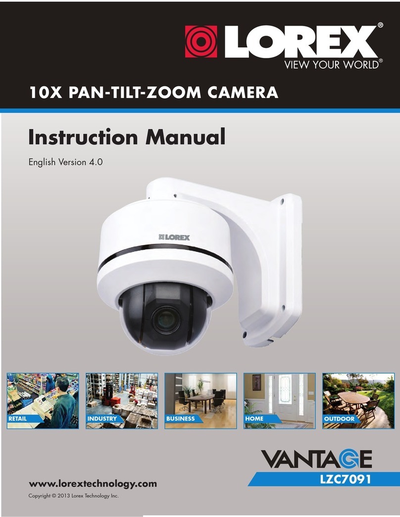 Lorex Vantage LZC7091 User manual
