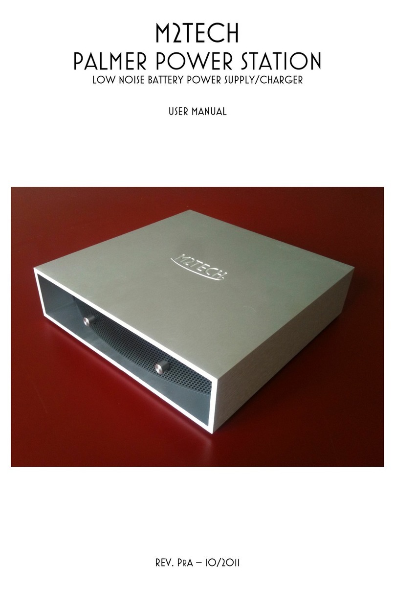 M2TECH PALMER POWER STATION user manual