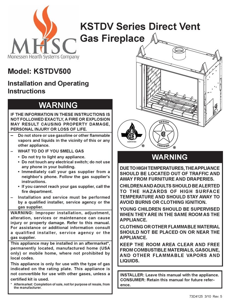 MHSC KSTDV500 User manual
