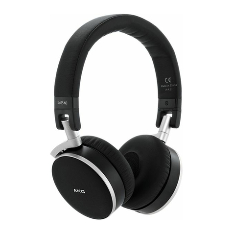 AKG K495 NC User manual