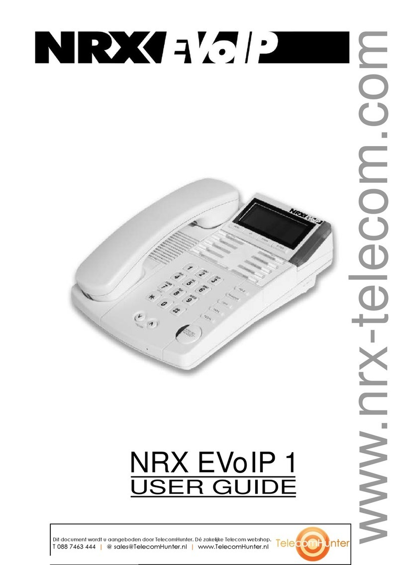 Trojan Telecom NRX EVoIP 1 User manual