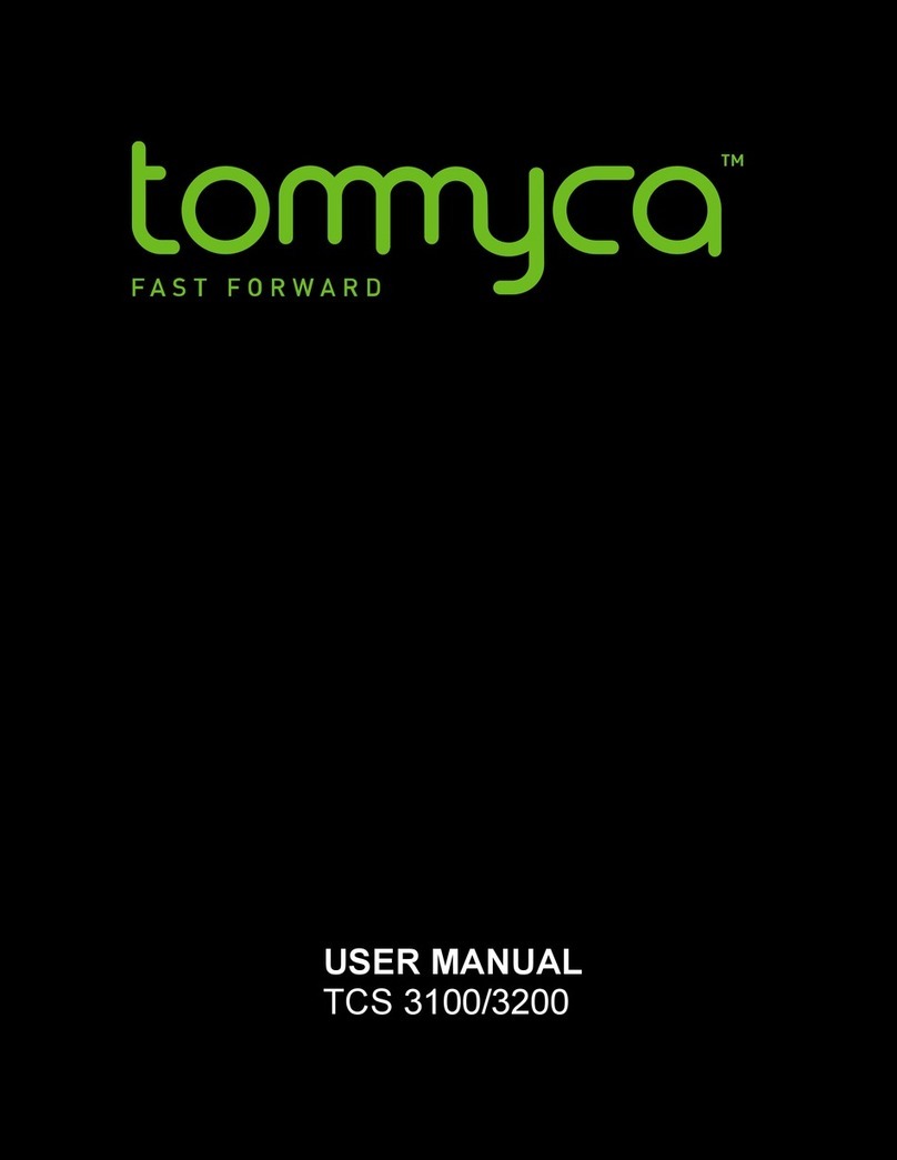 Tommyca TCS 3200 user manual