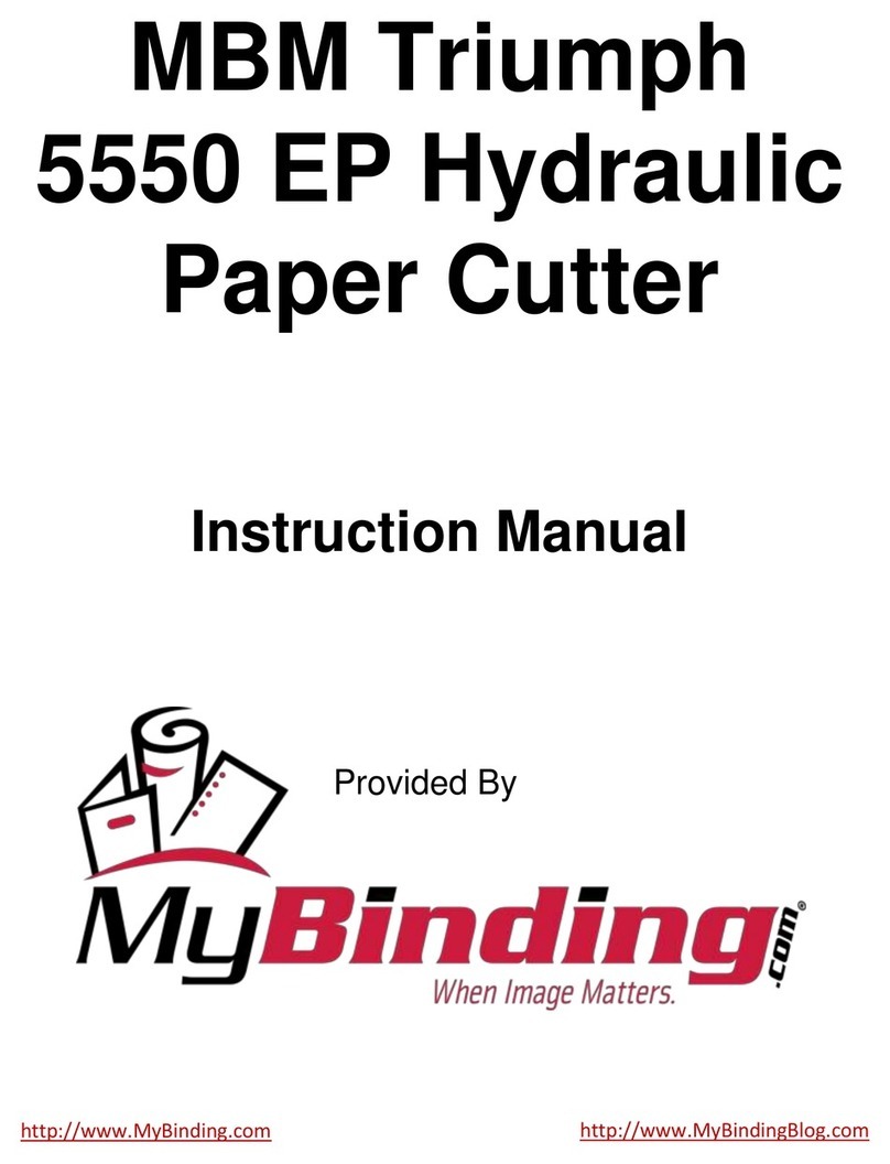 MBM MBM Triumph 5550 EP User manual