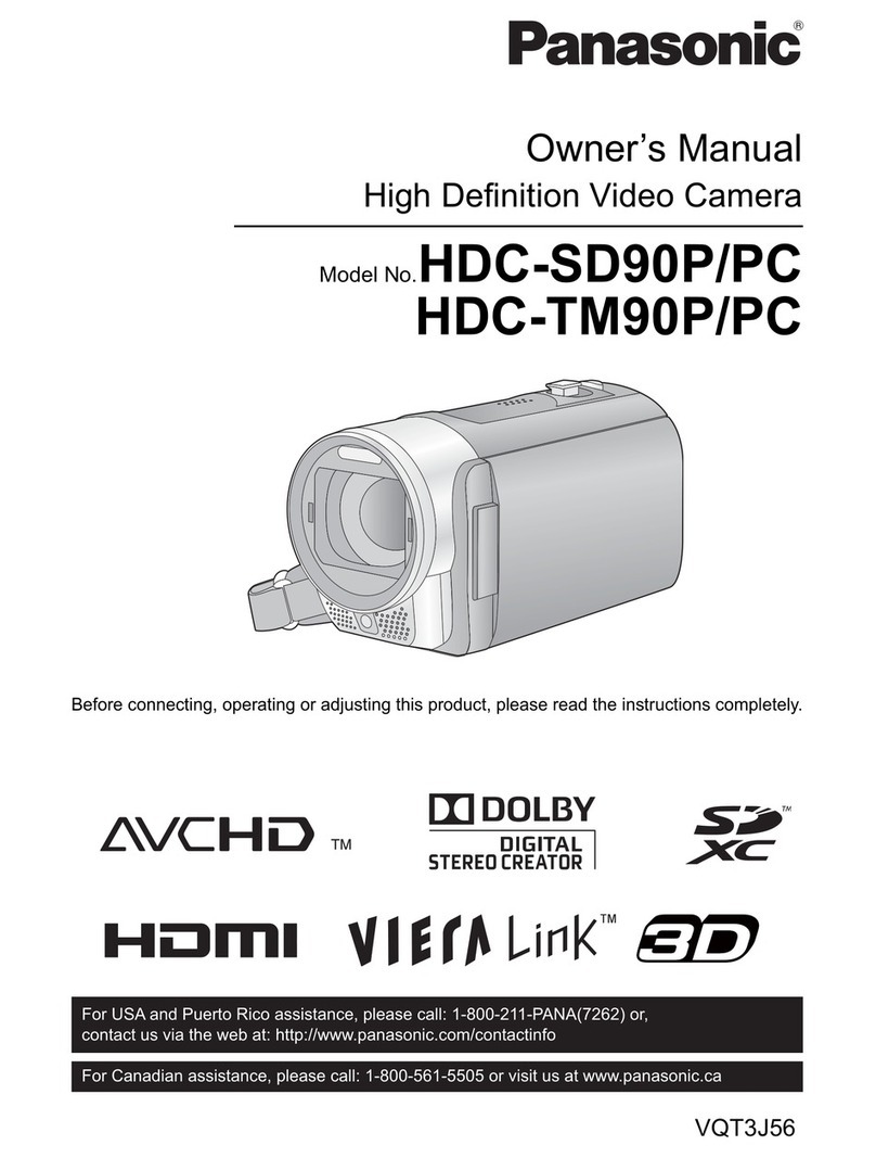 Panasonic HDC-SD90P owner's manual