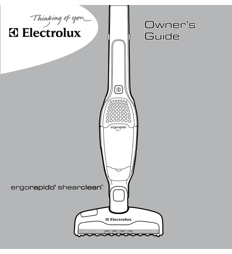 Electrolux ergorapido shearclean User manual
