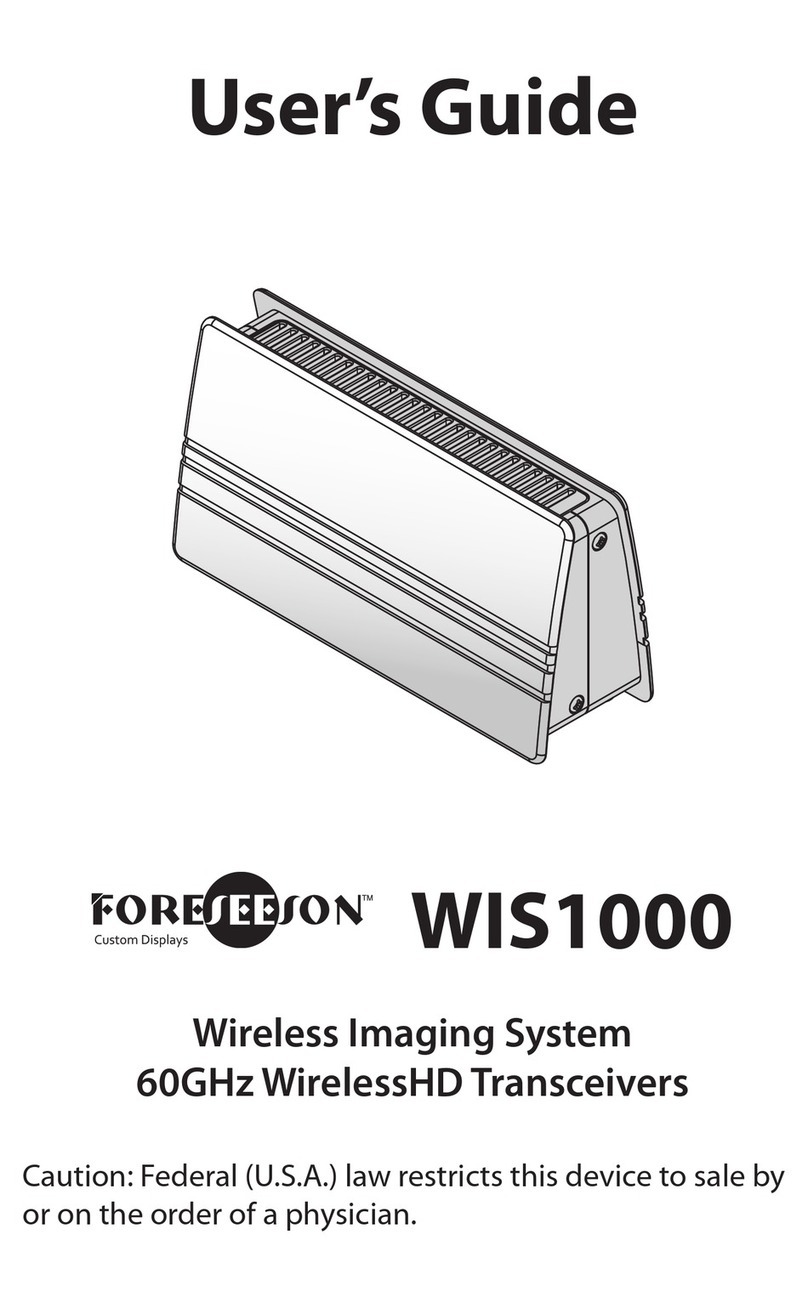 Foreseeson WIS1000 User manual