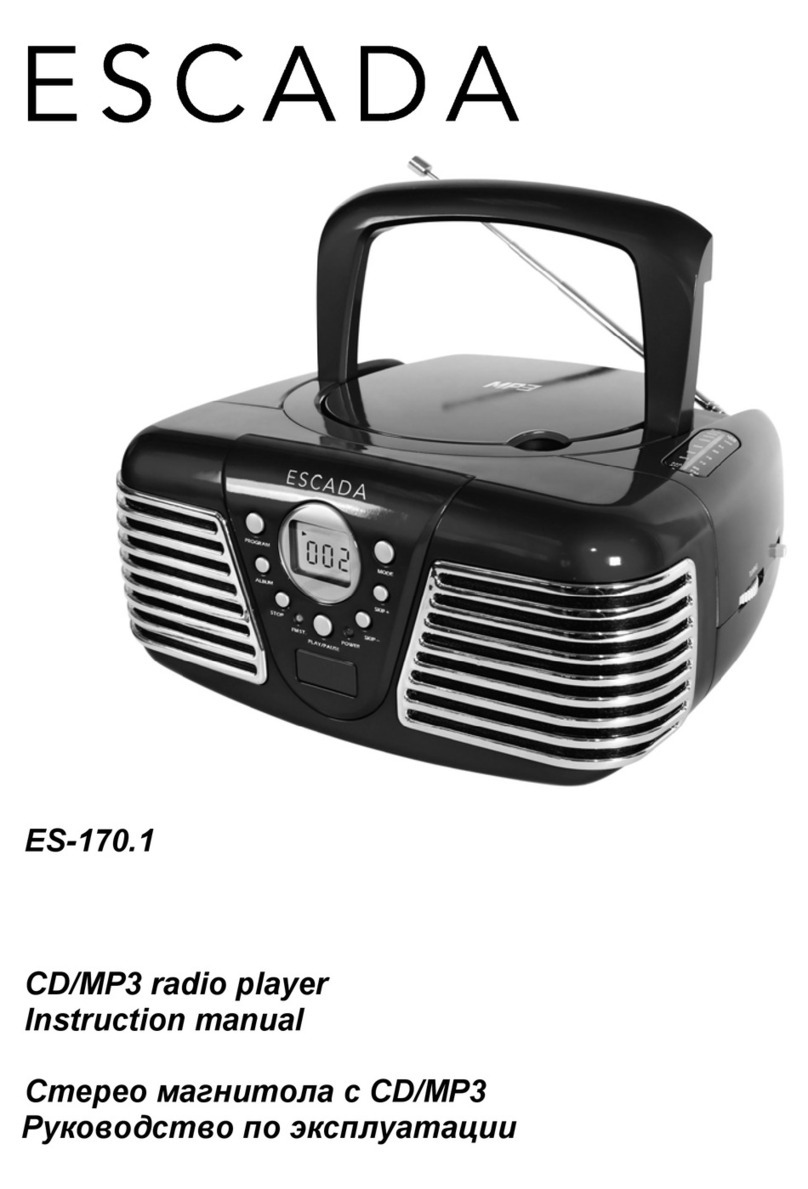 Escada ES-170.1 User manual