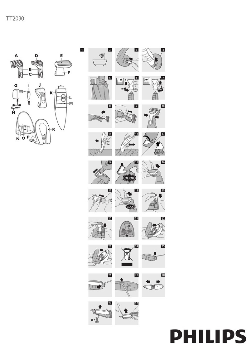 Philips TT2030 User manual Philips TT2030 User manual