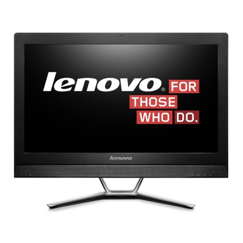 Lenovo ideaCentre C470 Owner's manual