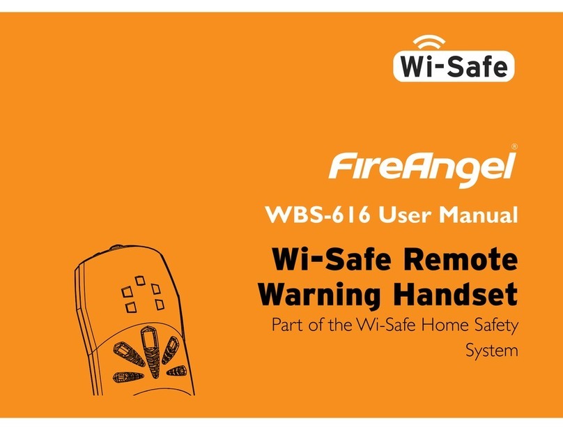 FireAngel WBS-616 user manual