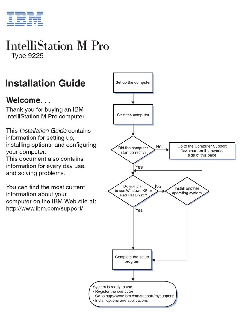 IBM IntelliStation M Pro 9229 User manual