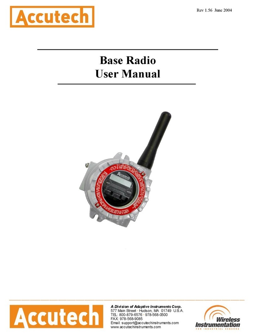 Accutech WI-BR-I-XP user manual