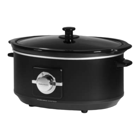 Morphy Richards Digital Slow Cooker instructions