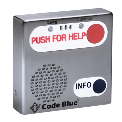 Code Blue IP1500 User manual Code Blue IP1500 User manual