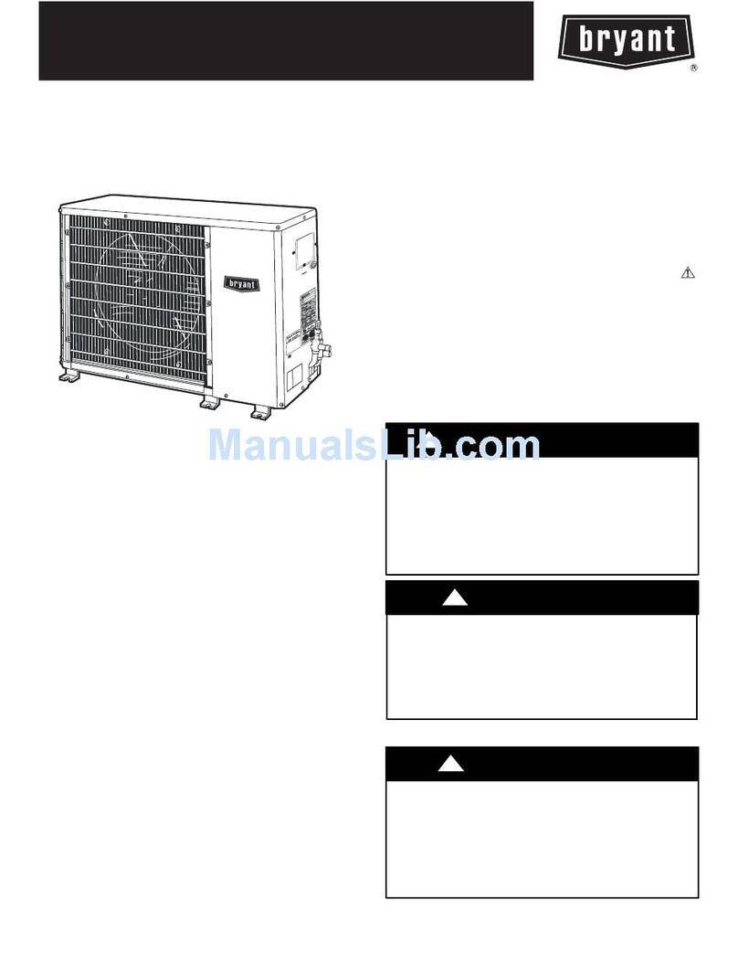Bryant PREFERRED 538A User manual