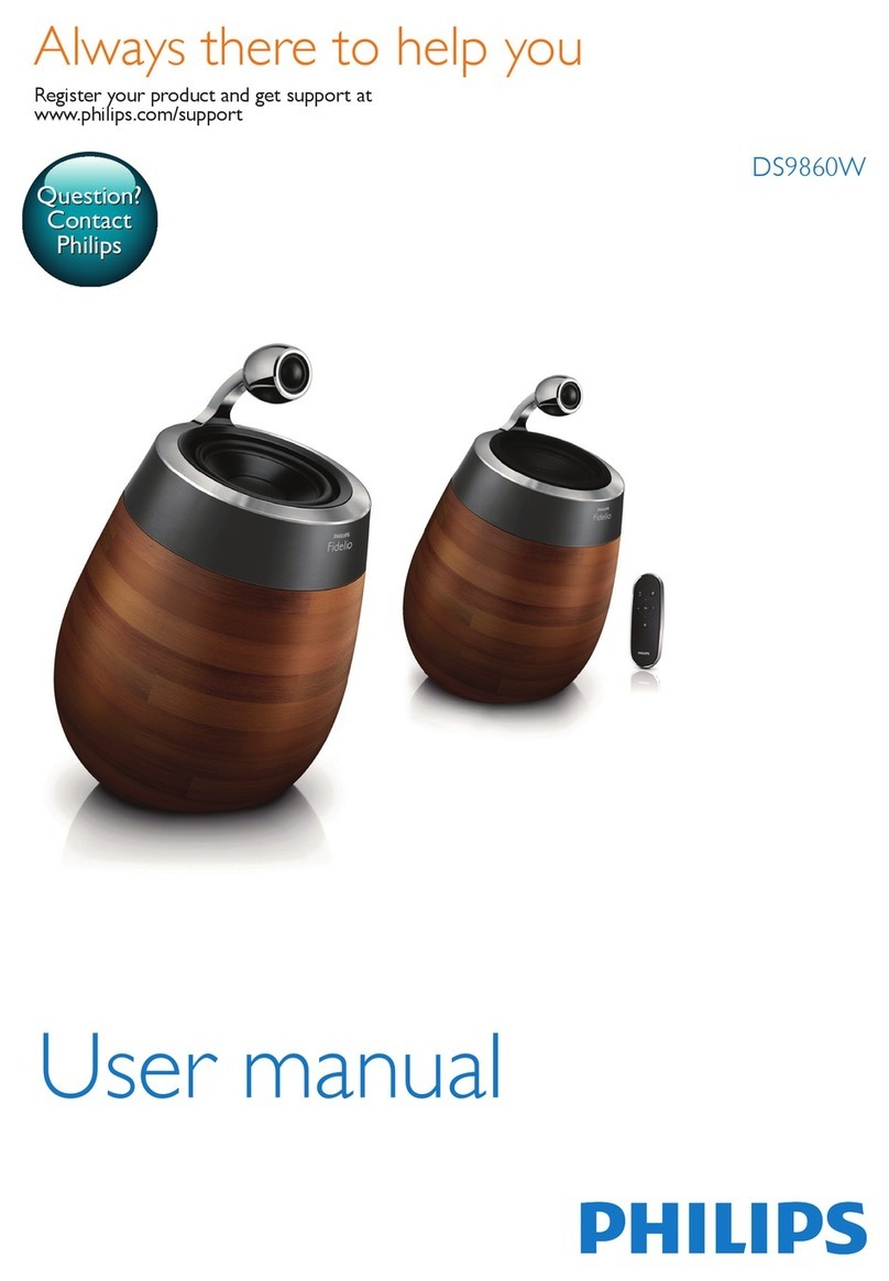 Philips DS9860W user manual