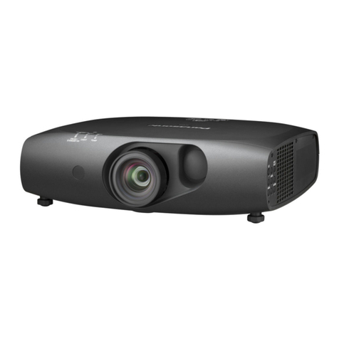Panasonic PT-RZ475U User manual