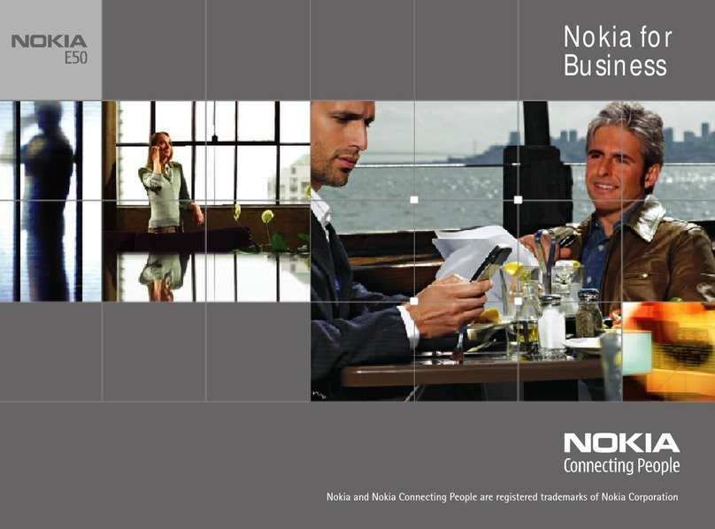 Nokia E50 - Smartphone 70 MB User manual